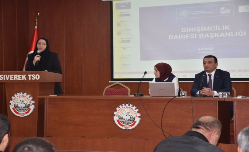 Odamız Konferans Salonunda Kobi Destekleri Bilgilendirme Toplantısı Gerçekleşti.