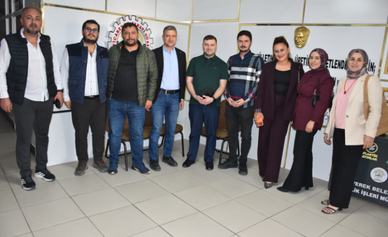 İnşaat Mühendisler Odası, Başkanımız Mustafa Hakkı BUCAK'ı ziyaret etti.